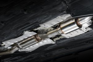 Honda Civic Type R Performance Exhaust - AWE Tuning - Cat Back, Touring Edition, Triple Diamond Black Tips, 180 Technology - Diamond Black - `17-`27